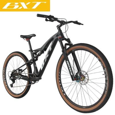 China Shockingproof Adult MTB Moutain Mountain Bike 29er Carbon Fiber MTB Complete Bicycle Gear Customizable Off Road XC Cycle With Shox Shock Absorber for sale