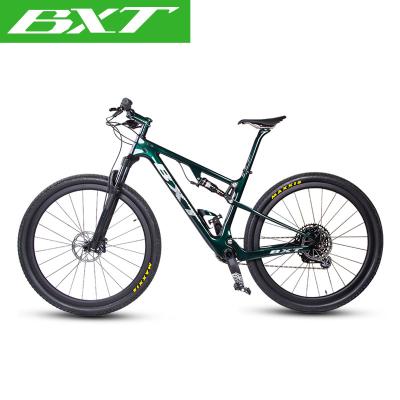 China Carbon Fiber 29er Full Suspension MTB Bike Mountain Bike 11Speed ​​BOOST Dual 148mm Disc Brake Carbon XC Bike for sale