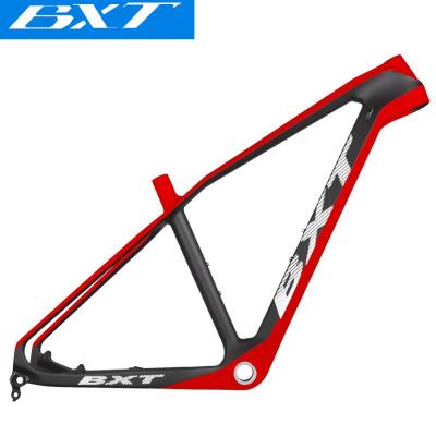 China 27.5er Super Lightweight Carbon MTB Frame Through Axle 142x12mm BSA Disc Brake Mountain Bicycle Frame for sale