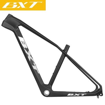 China EPS Technology Carbon Fiber Bike Frame 27.5er Mountain Bicycle Frameset XC Hard Tail Cycle Frames Internal Cable By Alex for sale