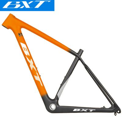 China Lightweight 29er T1000 Carbon Mountain Bike Frame BSA 12x148mm Boost MTB Bicycle Carbon Frame for sale