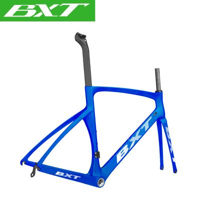 China Road Bikes T1000 Carbon Fiber V Brake / Di2 Frame Road CX Cycling Frameset Mechanical Bike Frame Disc Bike For Road Bicycles for sale