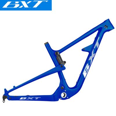 China Axle (148mm) Compatible 29er Boost Carbon MTB Bike Frame Suspension Frame AM Full Travel 150mm All Moutain Suspension Bicycle Frame for sale