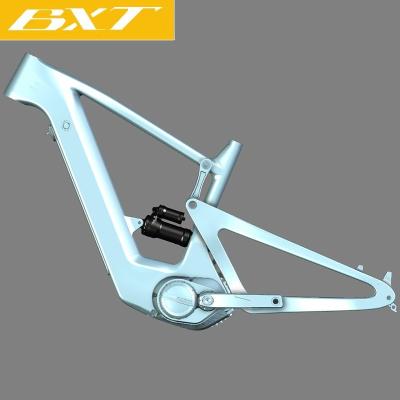 China EPS Technology ODM Electric Bike Frame 29er Bafang M500/M600 Suspension E Mountain Frame OEM MTB E Fat Bicycle Frame Plus Hot Wholesale Price for sale