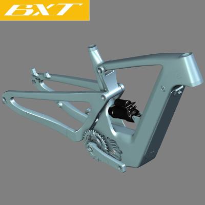 China ENV Tech EMTB Bike Frame 29er Bafang M500/M600 Suspension E Mountain Frames OEM MTB E Bicycle Frame Fat More Develop New Mold for sale