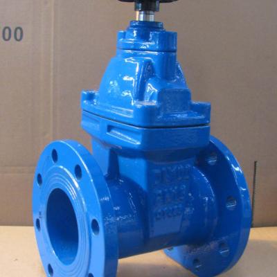 China BS DN100 PN16 QT450 General Resilient Seated Manual Gate Valve for sale