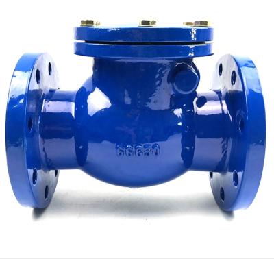 China DIN3202 F6 PN10/16 GGG50/GGG40/GG25 General Swing Check Valve for sale