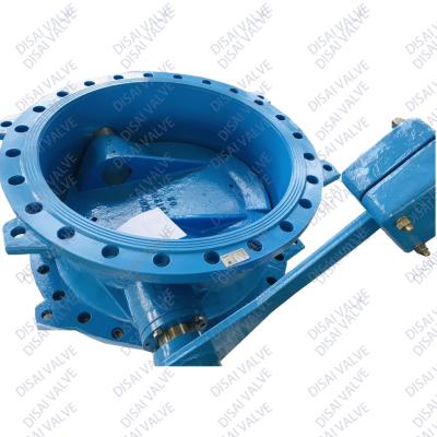 China General EN12334 EN558-1 14 Series GJS500-7 GJS400-15 PN25 Tilting Disc Check Valve With Heavy Lever Hammer And Hydraulic Shock Absorber for sale