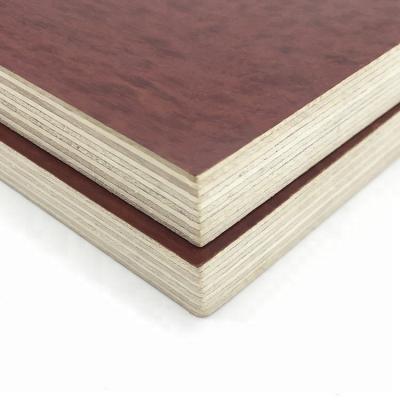 China Exterior HBVPOP 4x8 18mm brown black film faced plywood and poplar phenolic plywood core shuttering plywood for sale