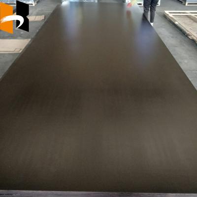 China Modern Eucalyptus Hardwood Core Black Brown Film Faced Plywood 2000x5400mm for sale