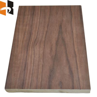 China Modern Furniture Grade Walnut Veneer Natural Wood Plywood 3mm for sale