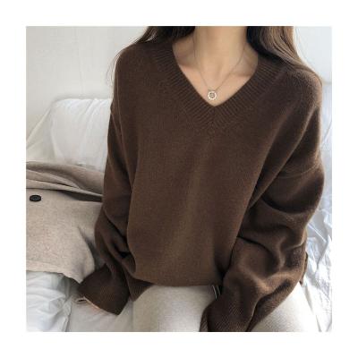 China Anti-wrinkle Fashion High Quality Ladies Design Sweater Autumn Winter Ladies Soft Sweater for sale