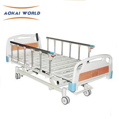 China 3 Functions ABS Electric Physiotherapy Bed Automatic ICU Bed Hospital Electric Hospital Bed for sale