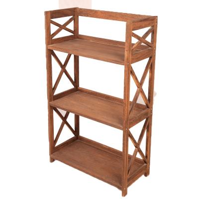 China Factory Hot Selling Easy Wholesale KD Design Small Assemble KD Bookcase /Wooden Shoe Rack/File Rack/Desk for sale