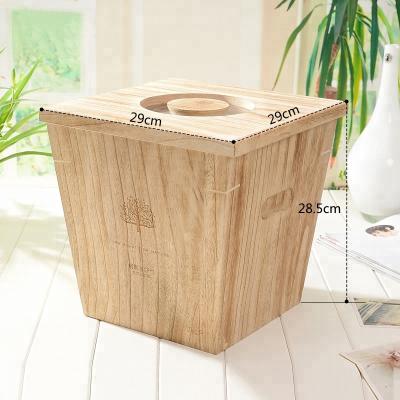 China 2018 Hot Wholesale Freshness Preservation Rice Storage Box High Quality Wood For Household Items for sale