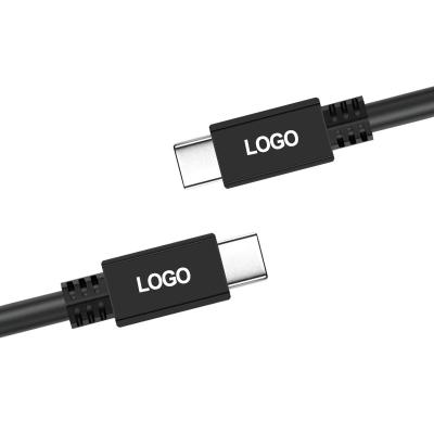 China Fast Charging Type Usb4 Cable Palladium Thunderbolt 3 Fast Charging Cable 40gbps 100w Usb C To Usb C Cable Supports High-speed Data Transmission for sale