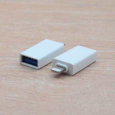 China Factory USB3.0 5Gbps High Speed ​​Portable Mobile Phone-Computer Data Transmission USB Direct To Type-C Type C Usb C Connector Adapter for sale