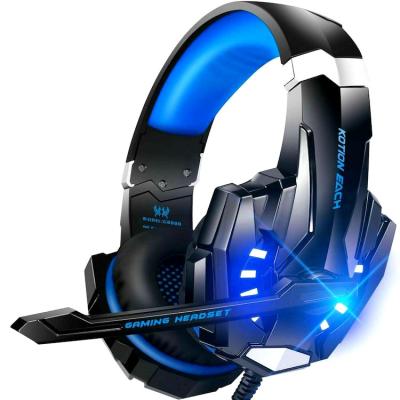 China G9000 Earphone Headband Gaming Earbuds Stereo Earphone With Mic Ear Wired Game Headset For PS4 PS5 XBOX ONE PC Computer SWITCH for sale