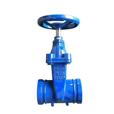 China General High Quality Cast Iron Flange Resilient Seated Gate Valves for sale