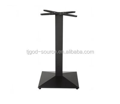 China Table Restaurant Furniture 4 Legs Cast Iron Table Base For Round Marble Table Tops for sale