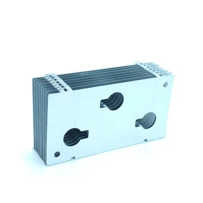 China Spraying Surface Processing OEM Aluminum Extrusions Profile CNC Machining Silver Anodizing for sale