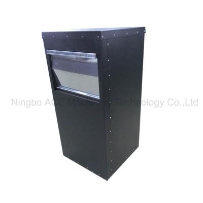 China Customized Water Proof Outdoor Metal Mailbox with Powder Coating Customizable Design for sale