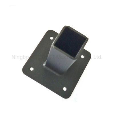 China Black Powder Coated Metal Bracket for Outdoors RoHS Certified Samples Request a Sample for sale