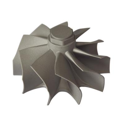 China Aluminium die casting proces en standaard bewerkte onderdelen voor centrifuge impeller Te koop