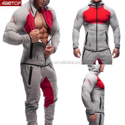 China Anti-pilling 2022 Gray Muscle Slim Fit Hooded Pullover Sweatshirt Men's Fitness Gym Hot Sport Raglan Jackets With Hoodies for sale