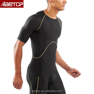 China 2022 Hot Sale Compression Skins Compression Shirts Sports Antibacterial Running Shirts for sale