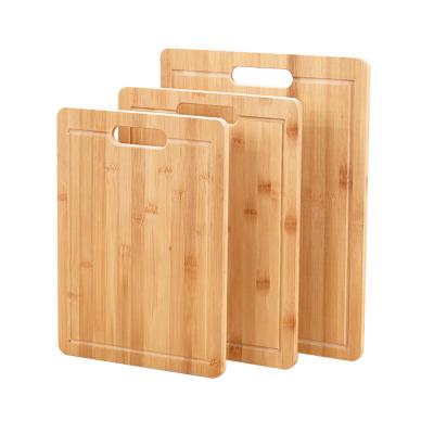 China Amazon Home Gift Factory Price 3PCS Viable Hot Selling Heating Bamboo Cutting Board Set/Wood Cutting Board/Bamboo Chopper for sale