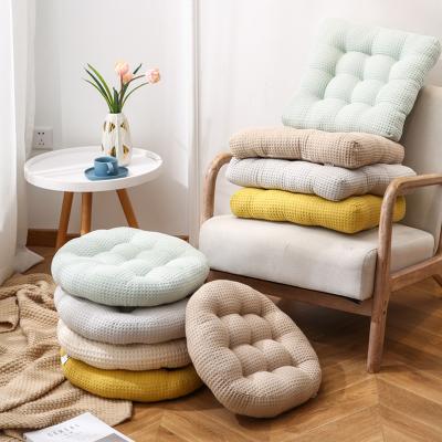 China Viable Floor Pillow Thick Waffle Monad Cushion Meditation Rest Indoor Outdoor Tatami Chair Cushion For Adults And Kids for sale