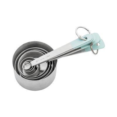 China Durable And Food Safe Stainless Steel Measuring Cup Set for sale