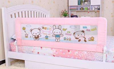 China El diseño occidental embroma el carril de guardia de la cama del niño de los carriles de la cama el 150*64cm en venta