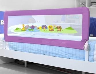 China Fashion Adjustable Safe Kids Bed Guard Rail / 1.2m Bed Rails For Toddlers for sale