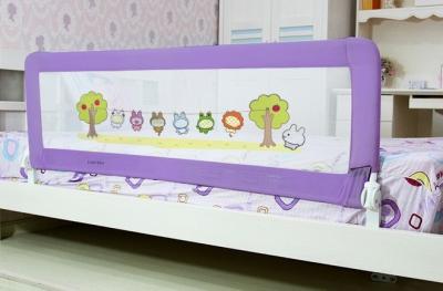 China Cartoon 1.2m adjust Toddler Bed Rails Folding Safe Guard for Children for sale