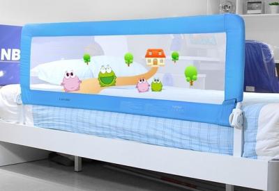 China Carriles convertibles azules de la cama de la seguridad del bebé del carril de la cama del reemplazo para los niños en venta