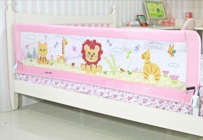 China Aluminum 150cm portable Baby Bed Rails For Bunk Beds With Woven Net for sale