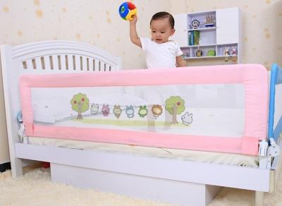 China 2 Years Old Baby Safety Child Bed Guard Rails With Aluminum Frame 180cm for sale