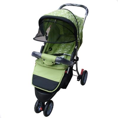 China Wandelwagen de met drie wielen van de de Babytendens van de Kinderwagenwandelwagen met Opslagmand Te koop