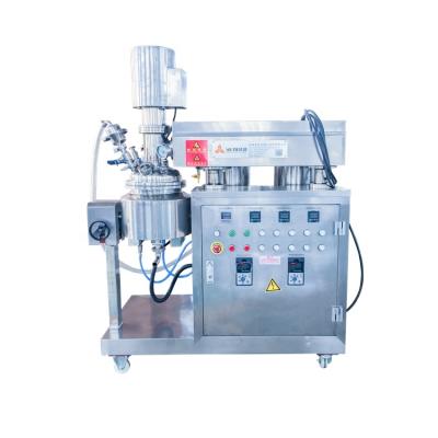 China Hot Sale ZJR-5 Vacuum Viscous Liquid Laboratory Emulsifying Blender Cosmetic Making Machine Body Lotion Mixer for sale