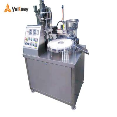 China semi automatic food bottle filling machine for silicone and other liquid paste for sale