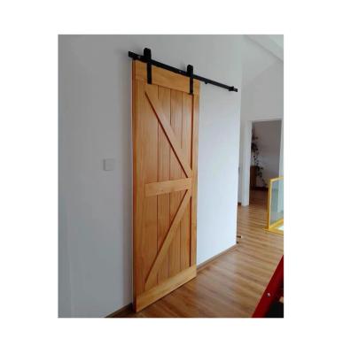 China China Manufacturer Hotel Contemporary Barn Door Kitchen Soundproof Bedroom Casement Wooden Door for sale