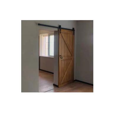 China Factory new contemporary sliding fiberboard fiberboard wood fiberboard barn door fiberboard casement door for sale