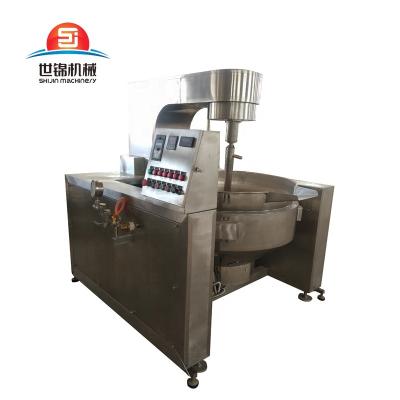 China Vegetable Processing Plant Halwa Making Machine Cooker, Tomato Sauces Cooking Pot, Planetary Mixer Cooking Machine for sale