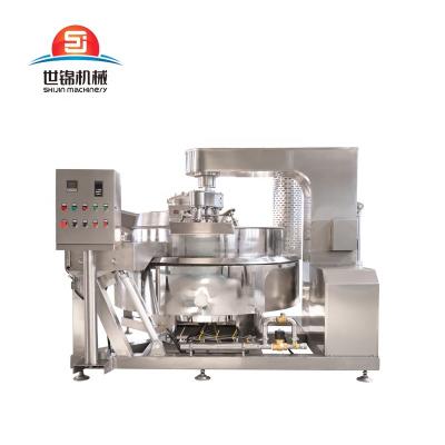 China Vegetable Processing Plant Automatic Cooking Jam Sauce Chilli Sauce Mixer, Automatic Pot Stirrer for sale