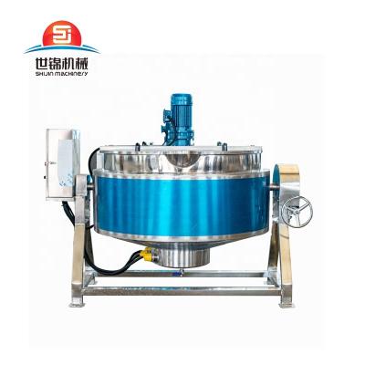 China Vegetable Processing Factory Rice Candy Restaurants Ramen Cooking Pots Making Machine Cheese Sauce Wholesale Rotary Beans Food Cooking Machine Robot for sale