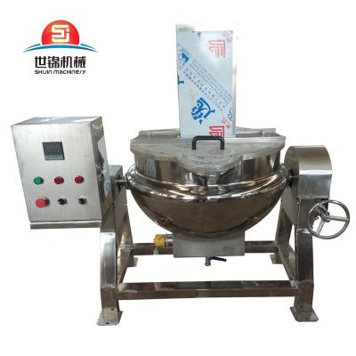 China Industrial Vegetable Processing Plant Frying Oil Machine Mixer Thermomixer Cooking Machine for sale