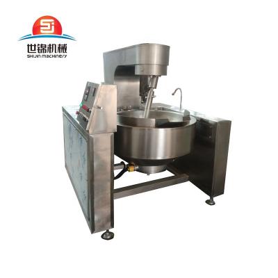 China Industrial Vegetable Processing Plant Biryani Cooking Machine Vessel Coated Soup Kettle for sale