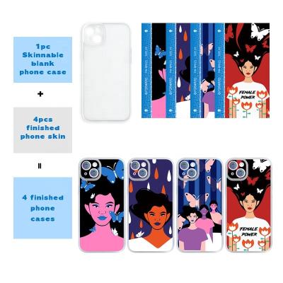 China AHEAD Girls Shockproof Party Series Skinnable Blank Phone Case Add Over Phone Case Skin Customize Personalized Cell Phone Cover for sale